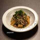 牛肉と厚揚げの甘辛あん煮